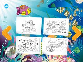 Nemo Fish Coloring Book Kids capture d'écran 3