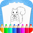 Coloring Book animal icon