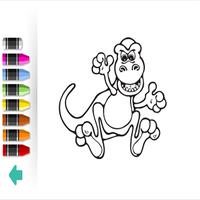 dinosaurs coloring book screenshot 1