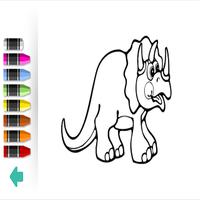 dinosaurs coloring book screenshot 2