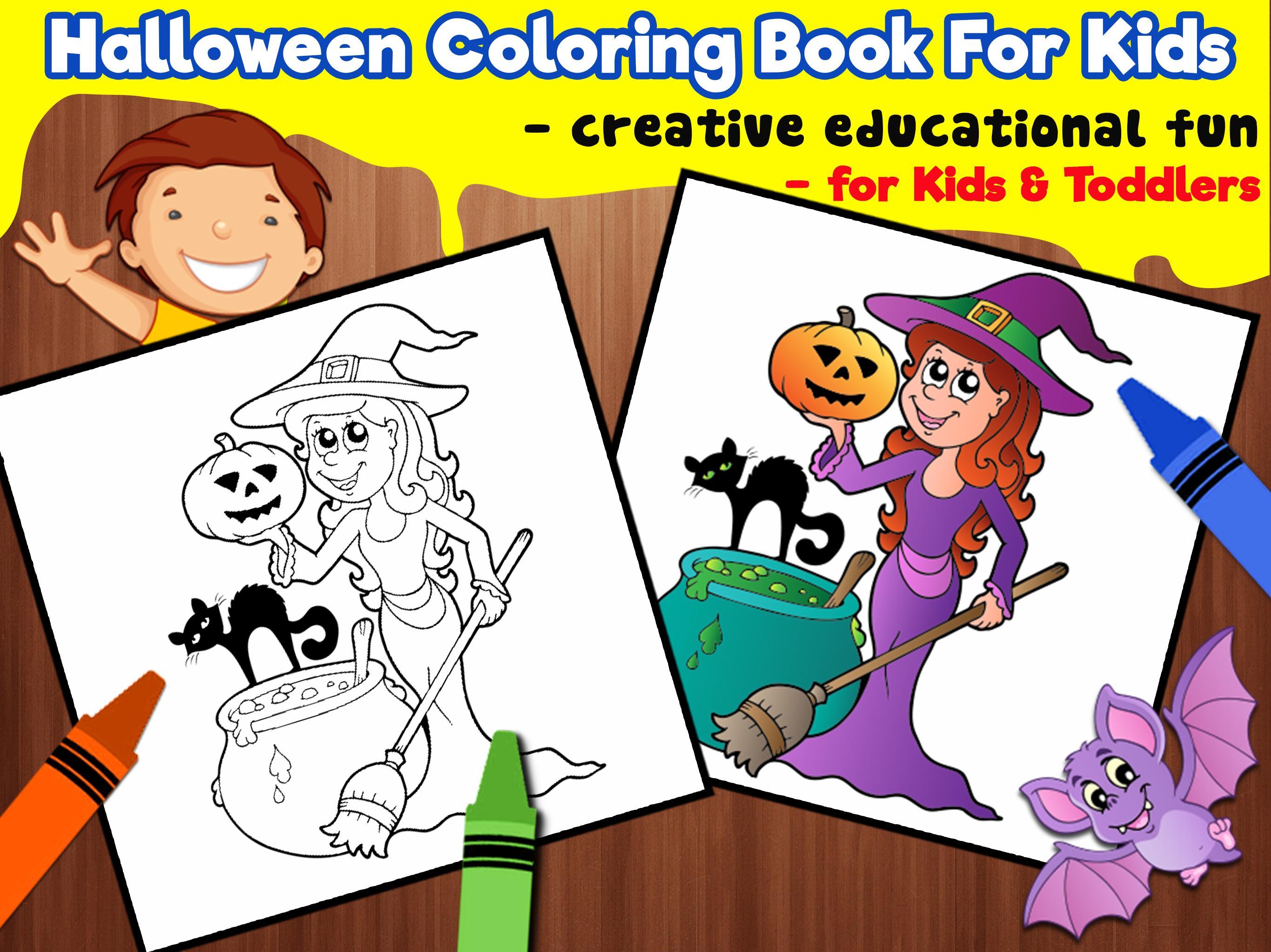Download Kids Halloween Coloring Book For Android Apk Download