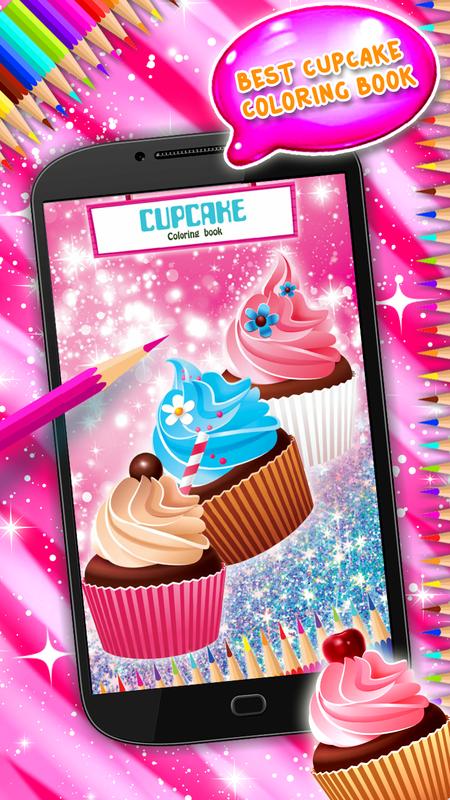 Gambar Untuk Mewarnai Cupcake
