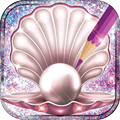 Seashells Coloring Book