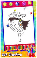 Super Hero Coloring Book for Kids New Coloring capture d'écran 1