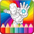 Superhero Coloring Book 💪