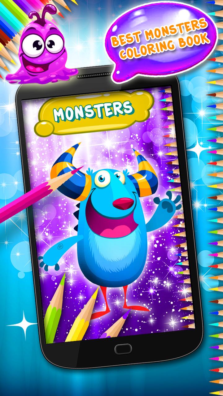 Download Monsters Coloring Book For Android Apk Download