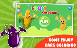 Fruits Coloring Book For Kids اسکرین شاٹ 2