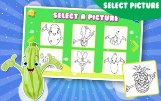 Fruits Coloring Book For Kids screenshot 3