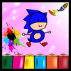 Coloring Sonic Game Kid APK