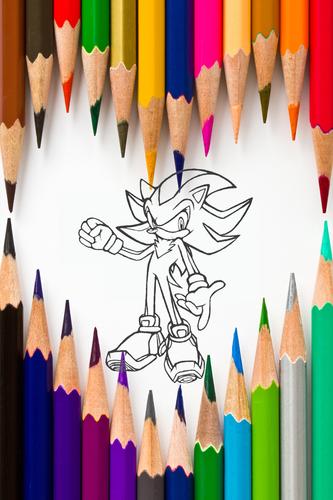 coloring book for sonic games for android  apk download