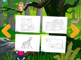 Wild Animal Coloring Book Kids capture d'écran 2