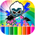 Coloring book Titans