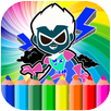 Coloring book Titans APK