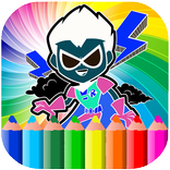 Coloring book Titans