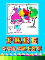 Coloring Book Troll Creator Plakat