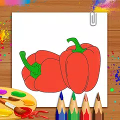 Vegetables Coloring Book & Dra XAPK 下載