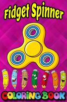Fidget Spinner Coloring  book pages  free Cartaz