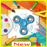 Fidget Spinner Coloring book
