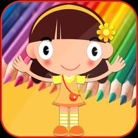 Kids Coloring Affiche