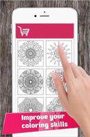 Draw Mandala Coloring Pages capture d'écran 1