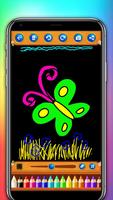 butterfly drawing and coloring book - kids games capture d'écran 2