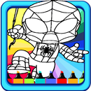 APK Coloring Book-Mini Heroes