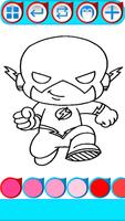 Coloring Book-Mini Heroes Plakat