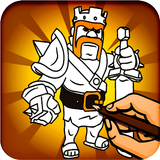 Coloring Book for Clash Clans иконка