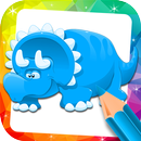 Dinosaur coloring Mandala 2018 aplikacja