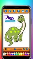 dinosaur coloring and drawing book Ekran Görüntüsü 2