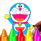 Doraemon Coloring Book icône