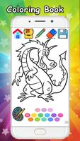 Dragon Coloring Book Ball - Coloring Dragon pages. capture d'écran 1
