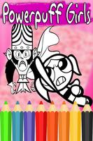 Coloring For Powerpuff-Girls تصوير الشاشة 2