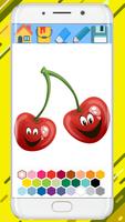 Fruit Coloring Mandala Book - Coloring fruit book 스크린샷 2