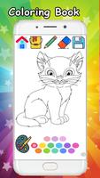 Kitty Cat Coloring Book - Coloring Cat kitty free. capture d'écran 1