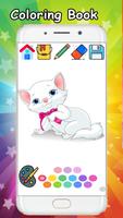 Kitty Cat Coloring Book - Coloring Cat kitty free. capture d'écran 2