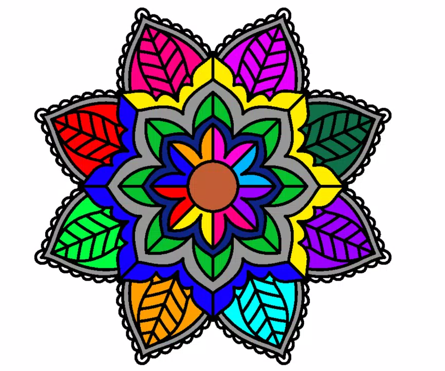 Download do APK de Livro para colorir Mandala para Android