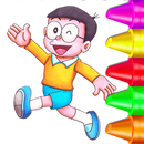 Nobita Super Heroes Coloring And Drawing Book APK
