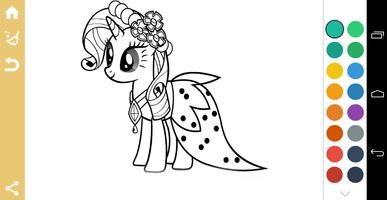 Coloring Book of Little Pony imagem de tela 1