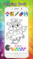 Owl Coloring Book - Coloring Owls Pages Mandala. capture d'écran 2