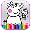 ColoringBook: pig pippa paint Fans
