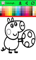 ColoringBook: pig pippa paint Fans screenshot 1