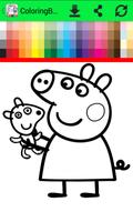 ColoringBook: pig pippa paint Fans screenshot 3