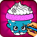 Coloring Book for Shopkins