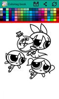 Powerpuff Girls Coloring by fans syot layar 3