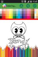 Bendy Coloring 2017 تصوير الشاشة 3