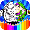 Buzz Lightyear : Coloring Toys Story Book APK
