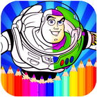 Buzz Lightyear : Coloring Toys Story Book icône