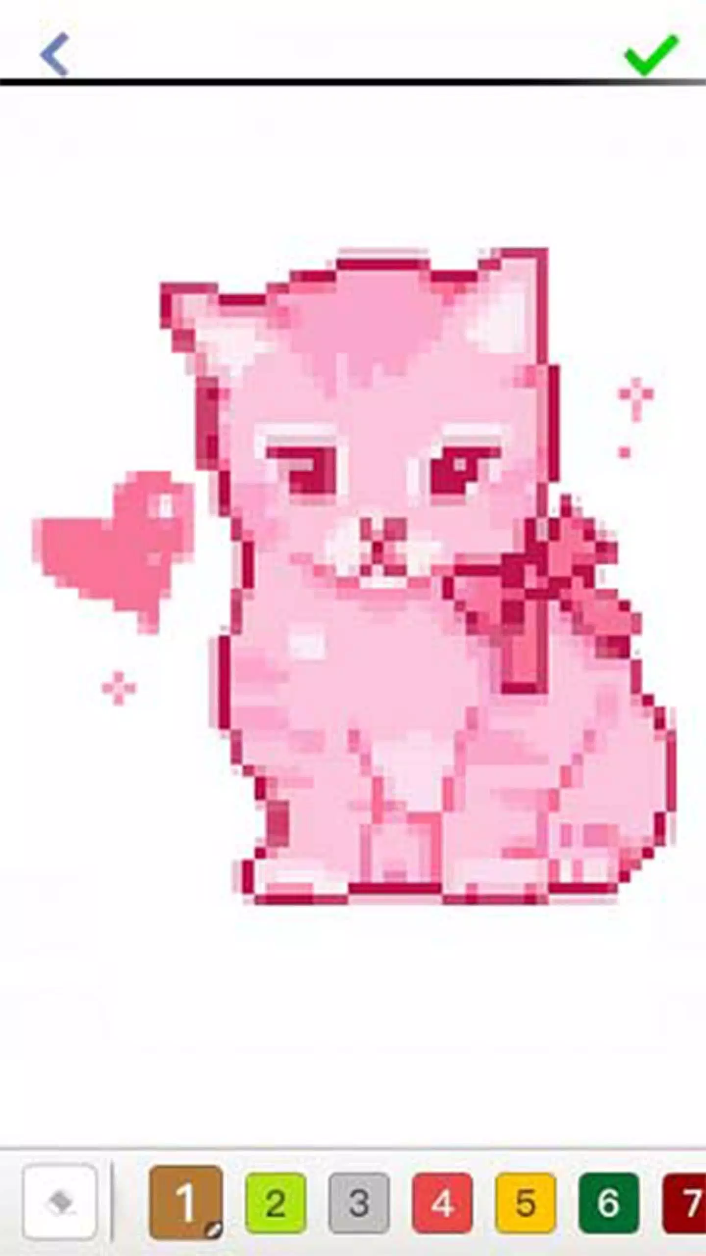 Cute Cat Pixel Art