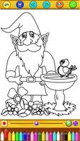 Coloring For Gnome Garden Fans syot layar 3